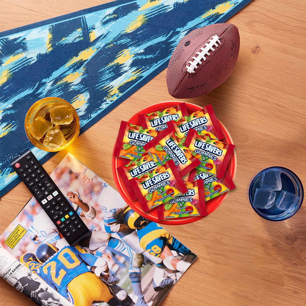 Assortit pinatas filler candy for celebrations and games.