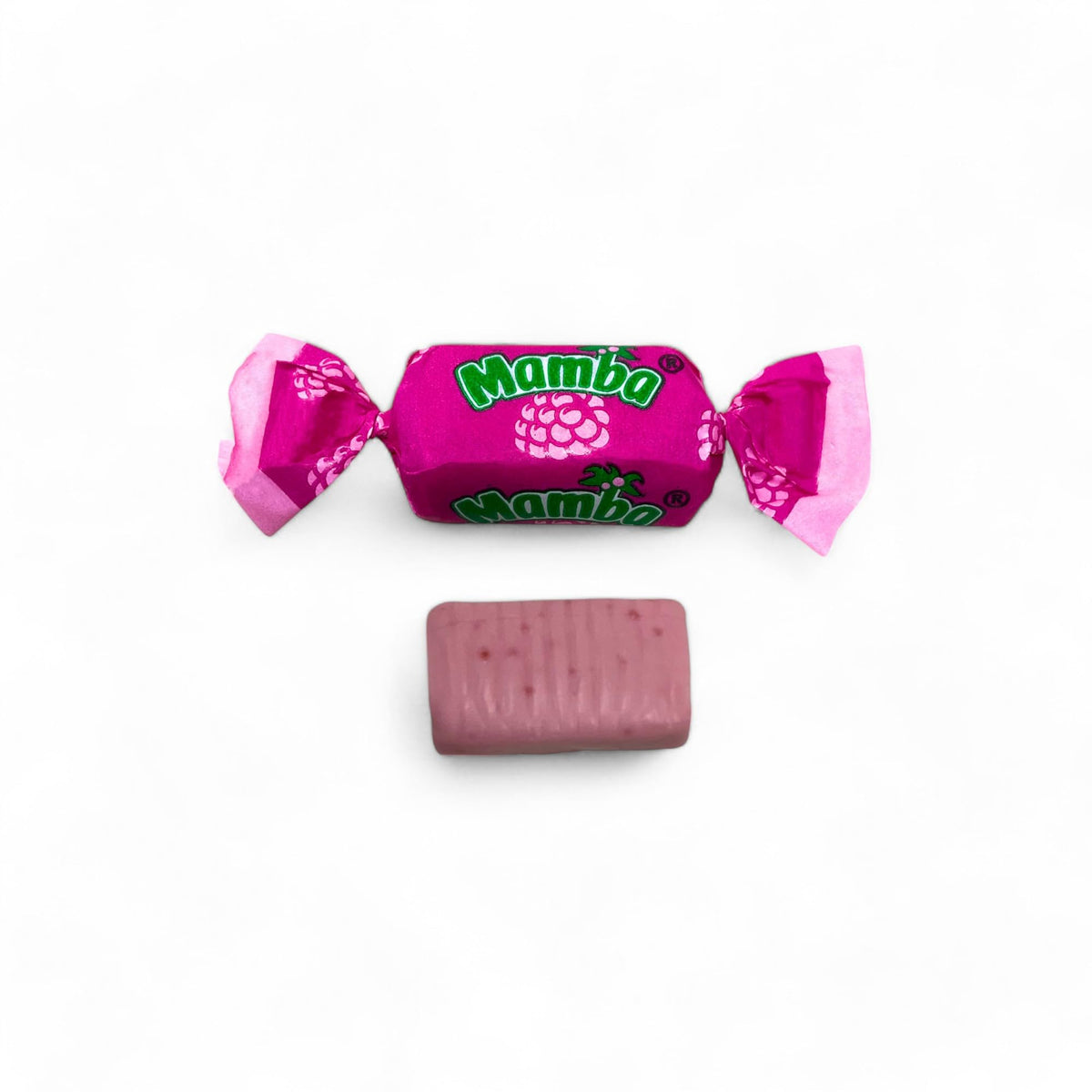 Assortit Raspberry Mamba Chews great for party favors and goody bags.