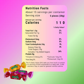 Assortit Raspberry Mamba Chews offer a non-GMO indulgence option.