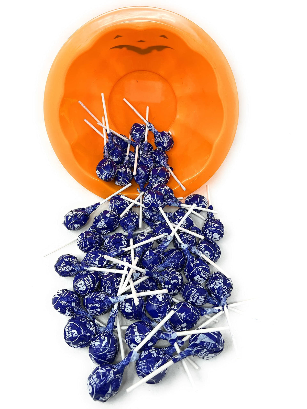 Assortit grape lollipops ready for school snacks and student gifts.