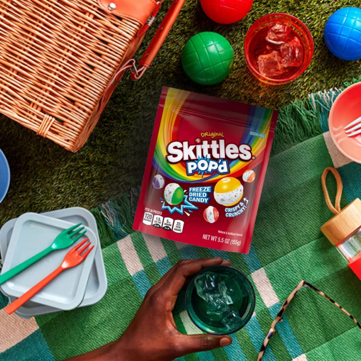 Assortit Skittles POP’D Fruity Flavors offer variety for gatherings and gifts.