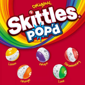 Assortit Skittles POP’D Reusable Bags keep candy fresh between servings.