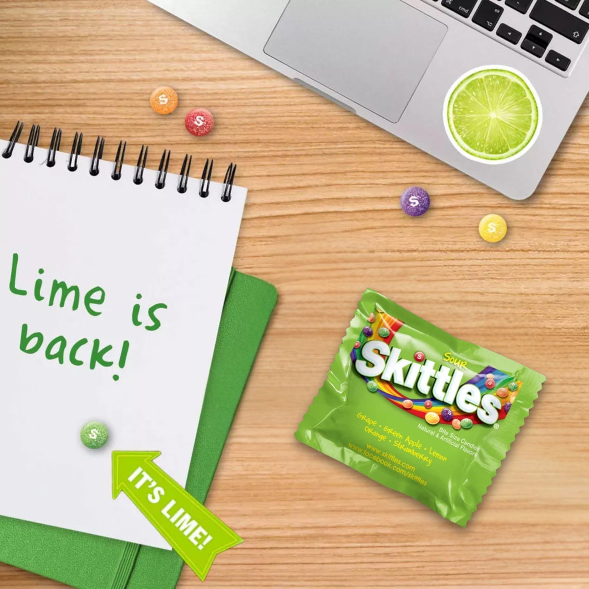Assortit Skittles Sour brightens Christmas stockings with zest.
