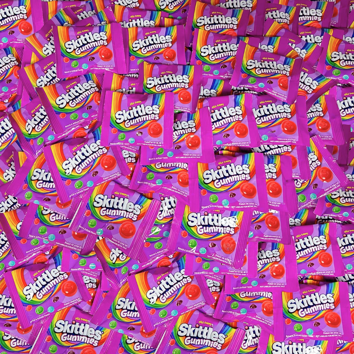ASSORTIT Skittles Wild Berry bulk bag ready for sharing.