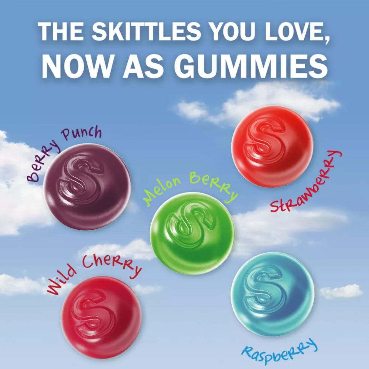 ASSORTIT Skittles Wild Berry fun size packs offer convenient wrappers.