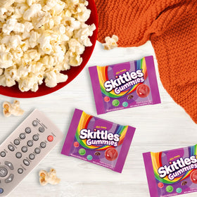 ASSORTIT Skittles Wild Berry individually wrapped gummies for easy snacking.