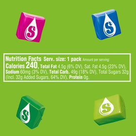 Assortit Starburst Sour holiday pack – great for Halloween, Easter, and Christmas.