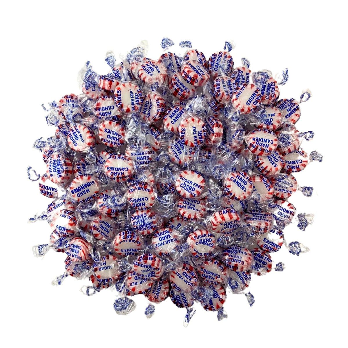 Assortit sugar free peppermint starlight mints bag front for gifting