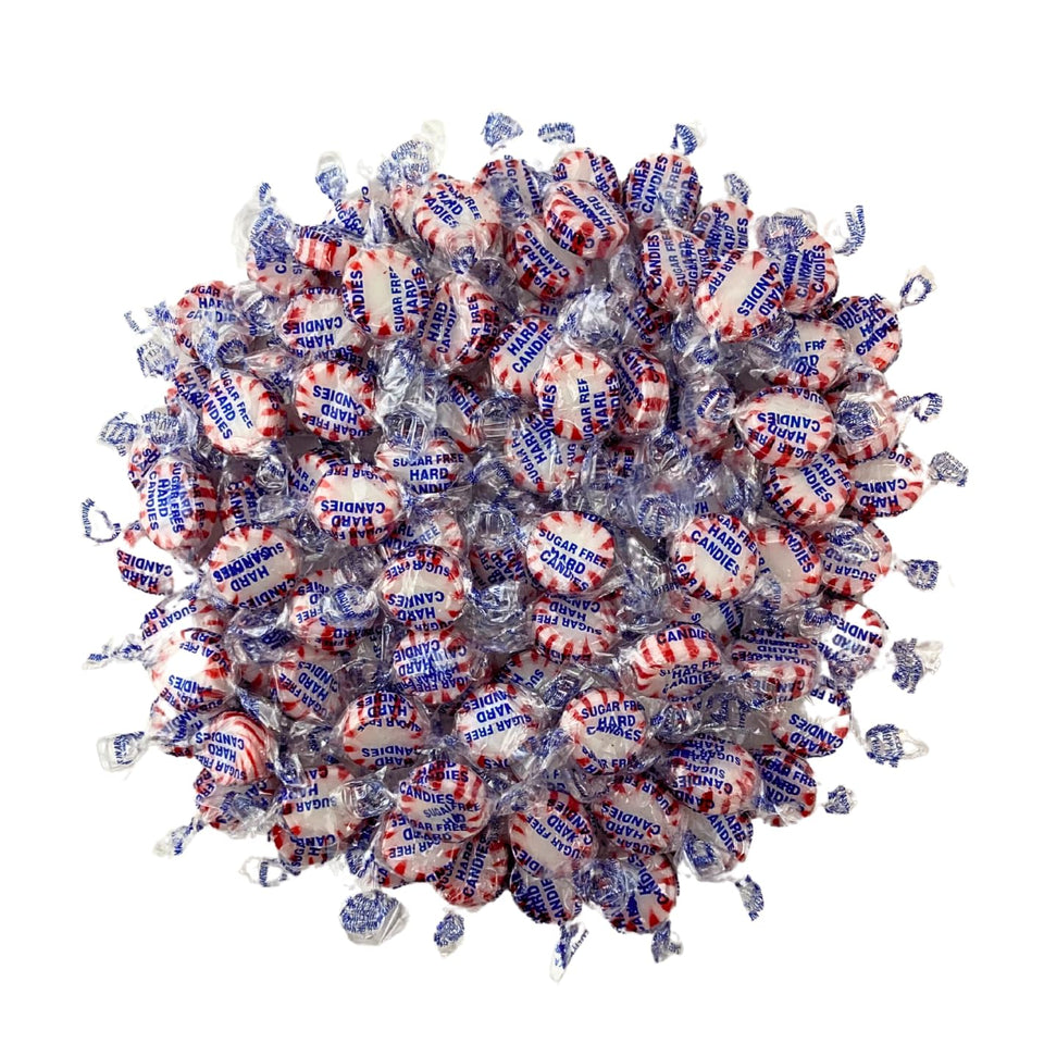 Assortit sugar free peppermint starlight mints bag front for gifting