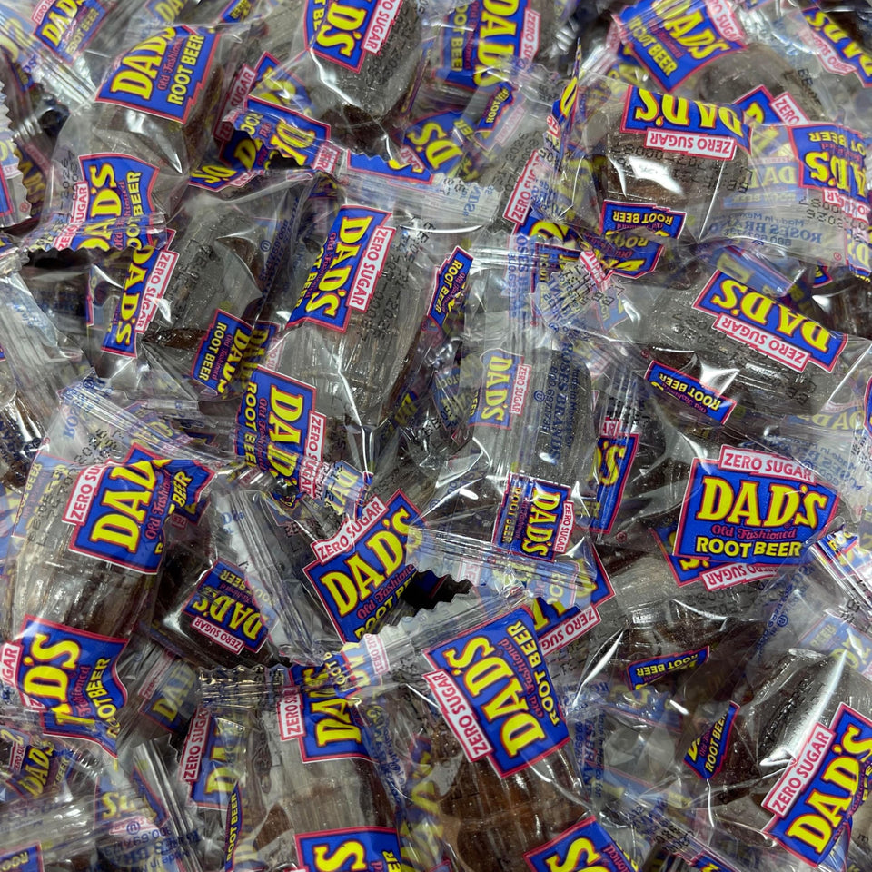 Assortit sugarfree root beer barrels packaging showcases bulk sharing