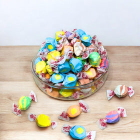 Assortit tropical taffy coconut flavor looks vibrant, great for sharing at gatherings.