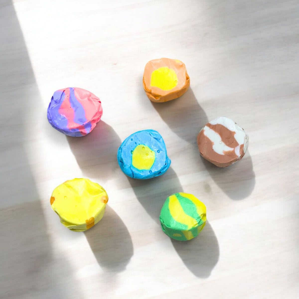 Assortit tropical taffy pineapple flavor adds sunny tang to gift baskets.