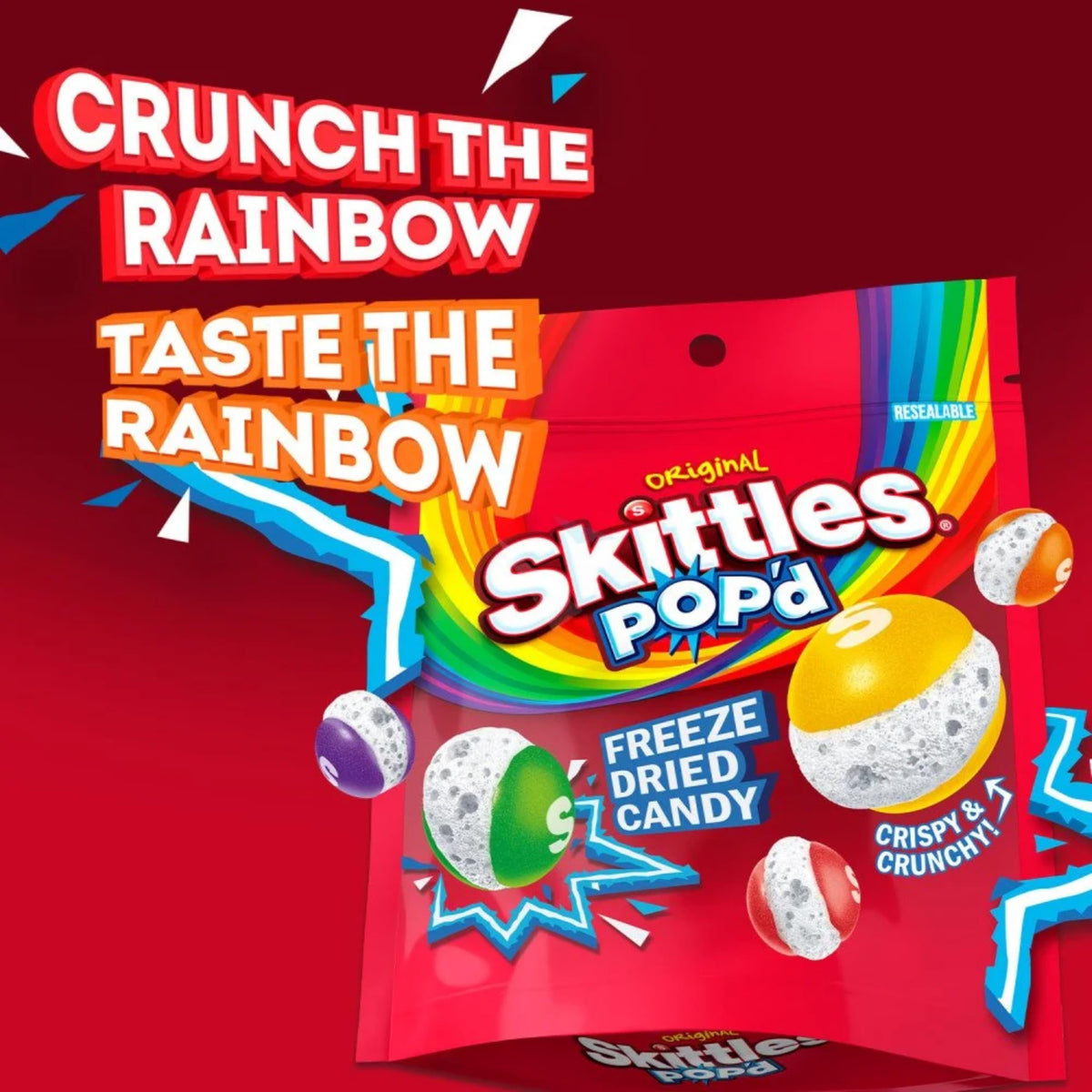 Assortit resealable bags emphasize freshness and portion control.