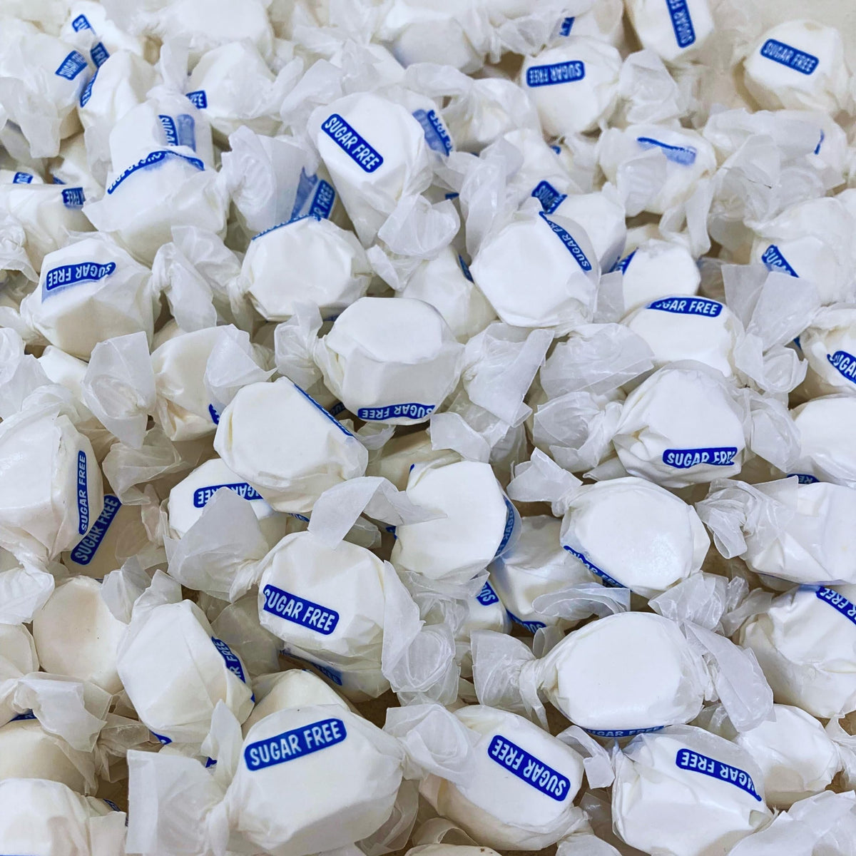 Assortit vanilla taffy gift-packaging shows ready-for-gifting presentation.