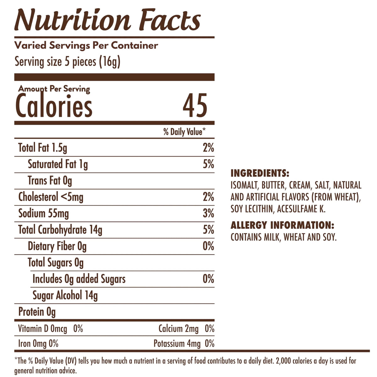 Assortit Werther's Original sugar-free hard caramel candies packaging highlights diabetic-friendly snacking.