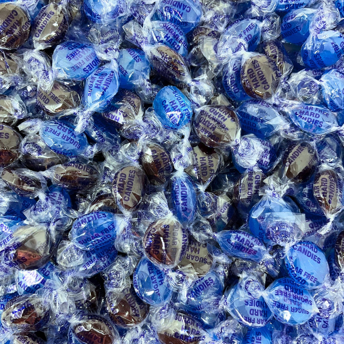 Assortit Wild Berry Lovers close-up glossy berry-flavored sugar-free candies