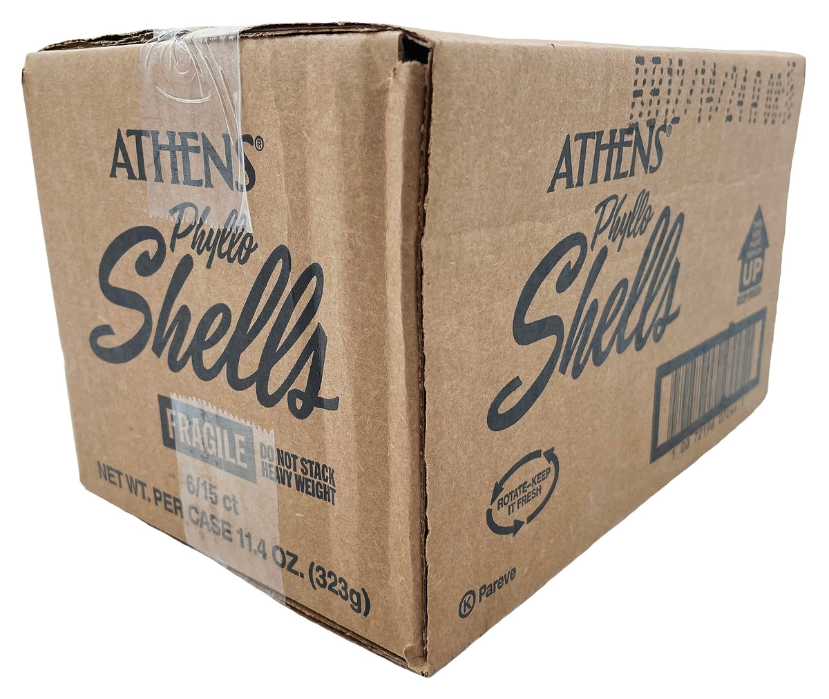Athens Foods Mini Fillo Shells filled with toppings like guacamole