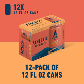 Athletic Brewing Free Wave glass, showcasing aroma and refreshing finish.