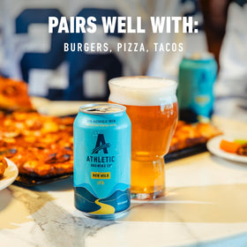 Athletic Brewing craft NA beers collection, versatile option for casual sipping.