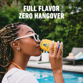Pair Upside Dawn with pizza to elevate flavor without alcohol