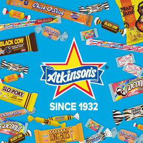 Legacy packaging of Atkinson's Mint Twists emphasizes quality and tradition