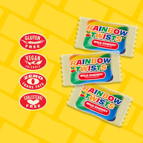 Atkinson's Rainbow Twists kosher gluten-free vegan, suitable for diverse diets.