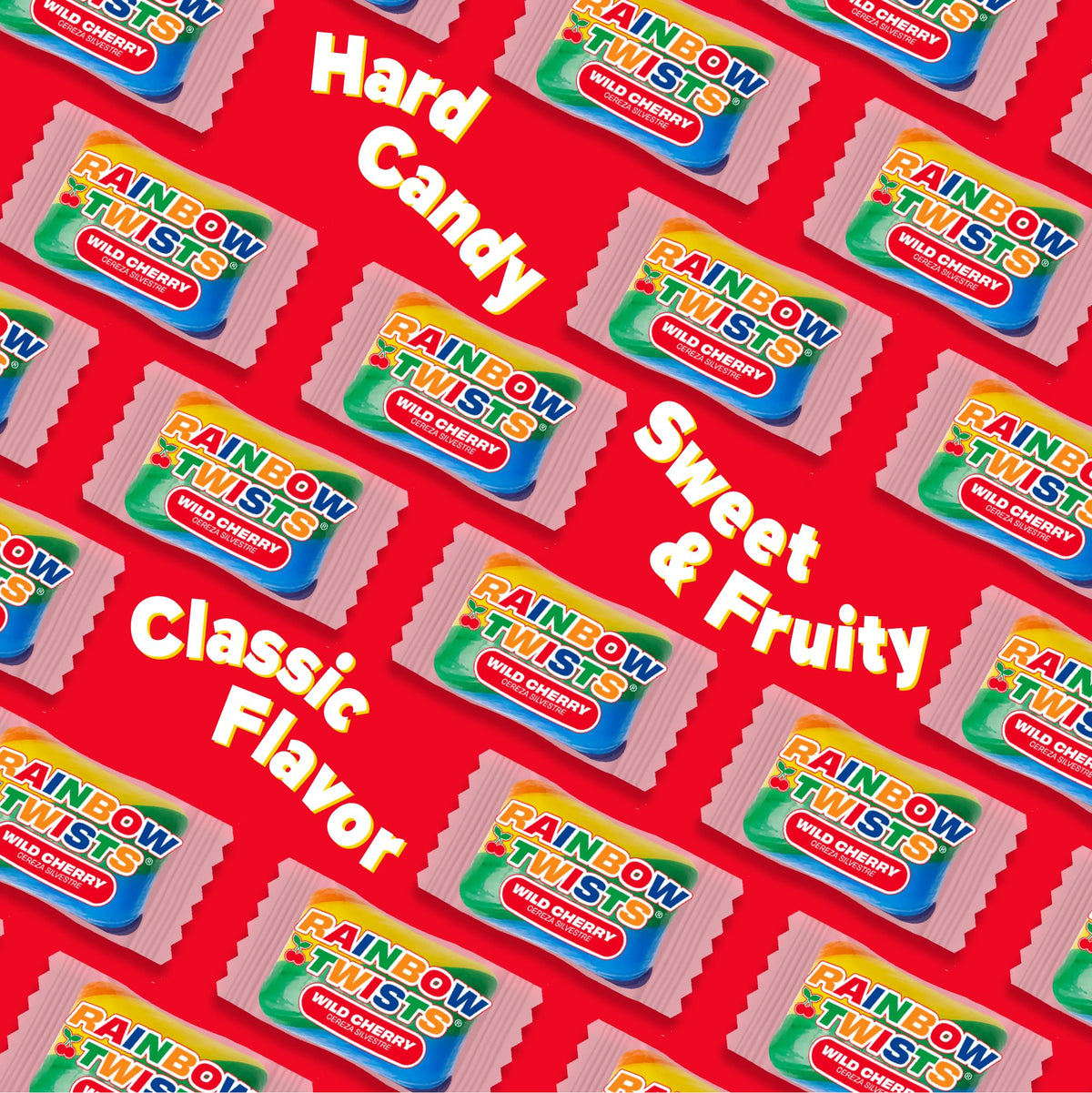 Atkinson's Rainbow Twists wrapped candies are convenient and portable.
