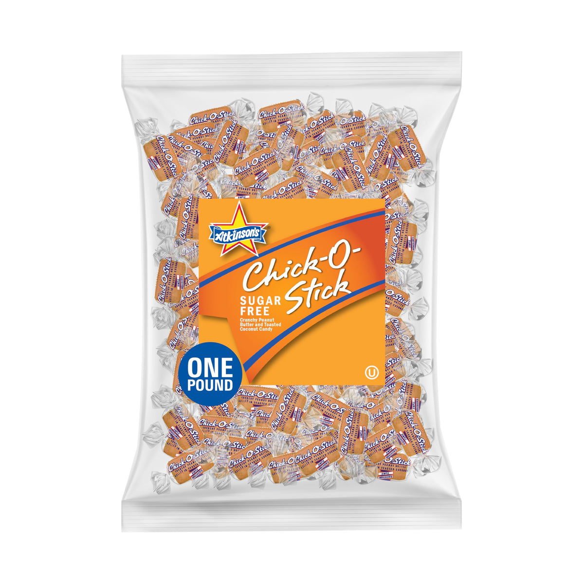 Atkinson's Sugar Free Chick-O-Stick Nuggets pack ready for sharing