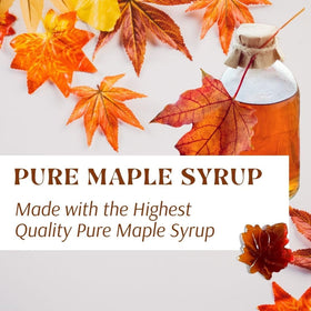 Gift-ready Atlantic Rush maple candy with bright label