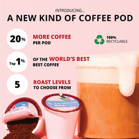 Atlas Coffee Club 24-count recyclable pack reduces waste while delivering flavor
