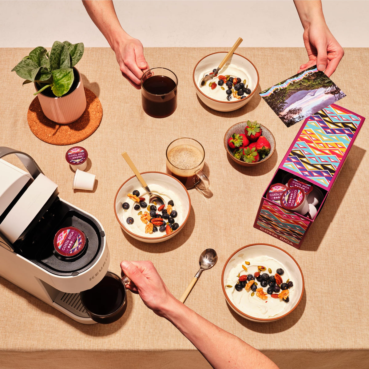 Atlas Coffee Club recyclable pod packaging for eco-friendly brewing