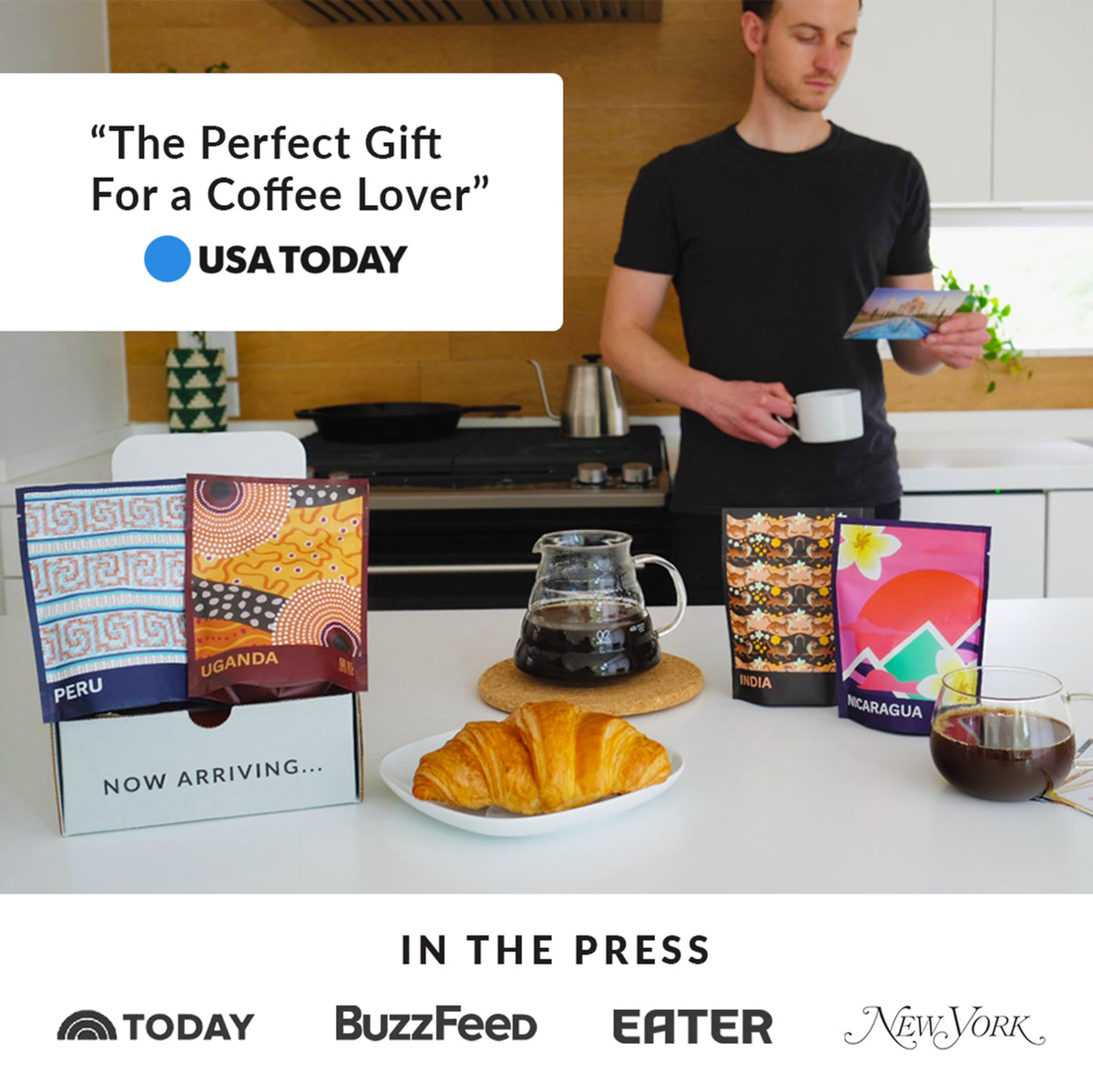 Atlas Coffee Club tasting notes accompany each roast for guided at-home tastings.