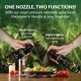 Hydroxytyrosol and polyphenols-rich spray supporting flavorful cooking