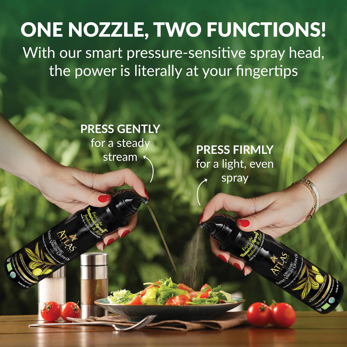Atlas Olive Oils organic certifications signal trusted quality for everyday use.