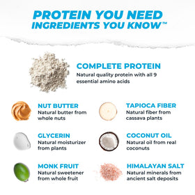 Atlas Real Food Protein Bar ingredients close-up — real foods you can recognize