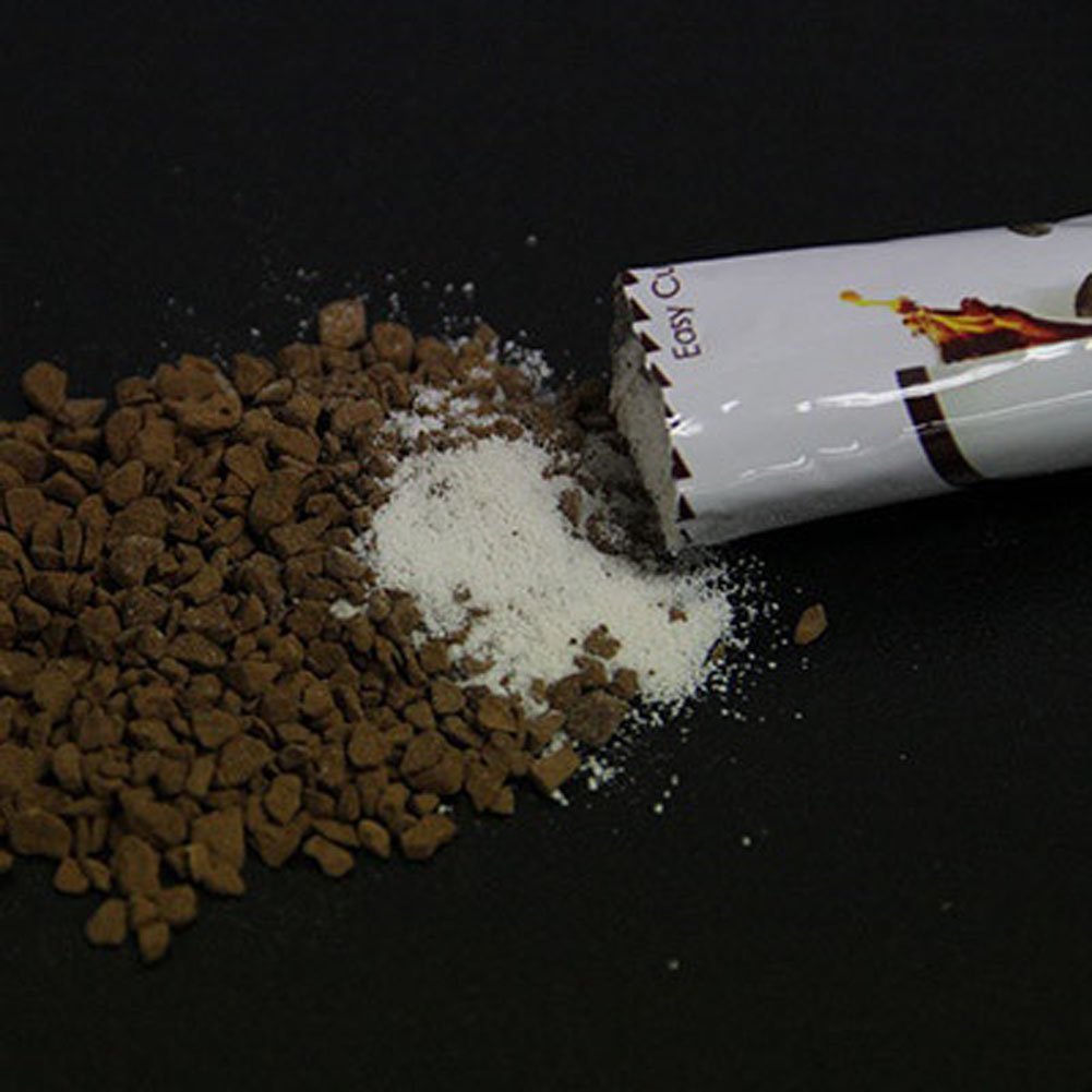 Ingredients highlight natural casein in Atomy Arabica coffee sticks.