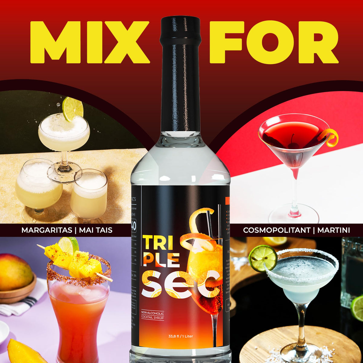 ATREVO orange syrup zest closeup emphasizes fresh notes for dessert glazes.
