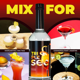 ATREVO orange syrup zest closeup emphasizes fresh notes for dessert glazes.