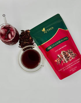 Attaya hibiscus loose flowers third-party lab tested for safety and purity.