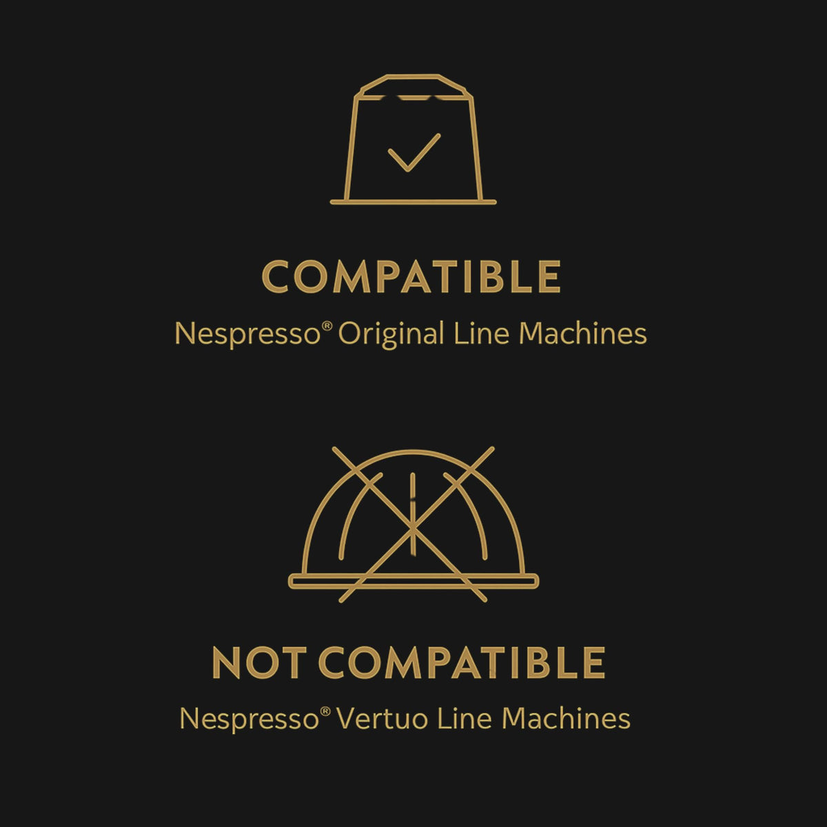 Attibassi Original Line compatible capsules for Nespresso machines ensuring reliable extraction.