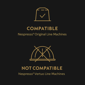 Attibassi Original Line compatible capsules for Nespresso machines ensuring reliable extraction.
