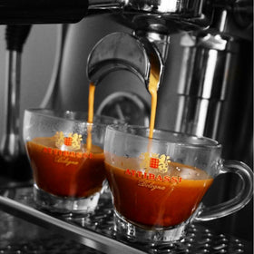 Attibassi robusta-arabica-blend delivers dense crema and full body.