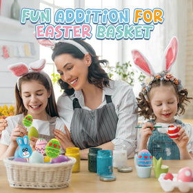 Auebriy Easter party favors brighten tables and baskets with color and flavor.