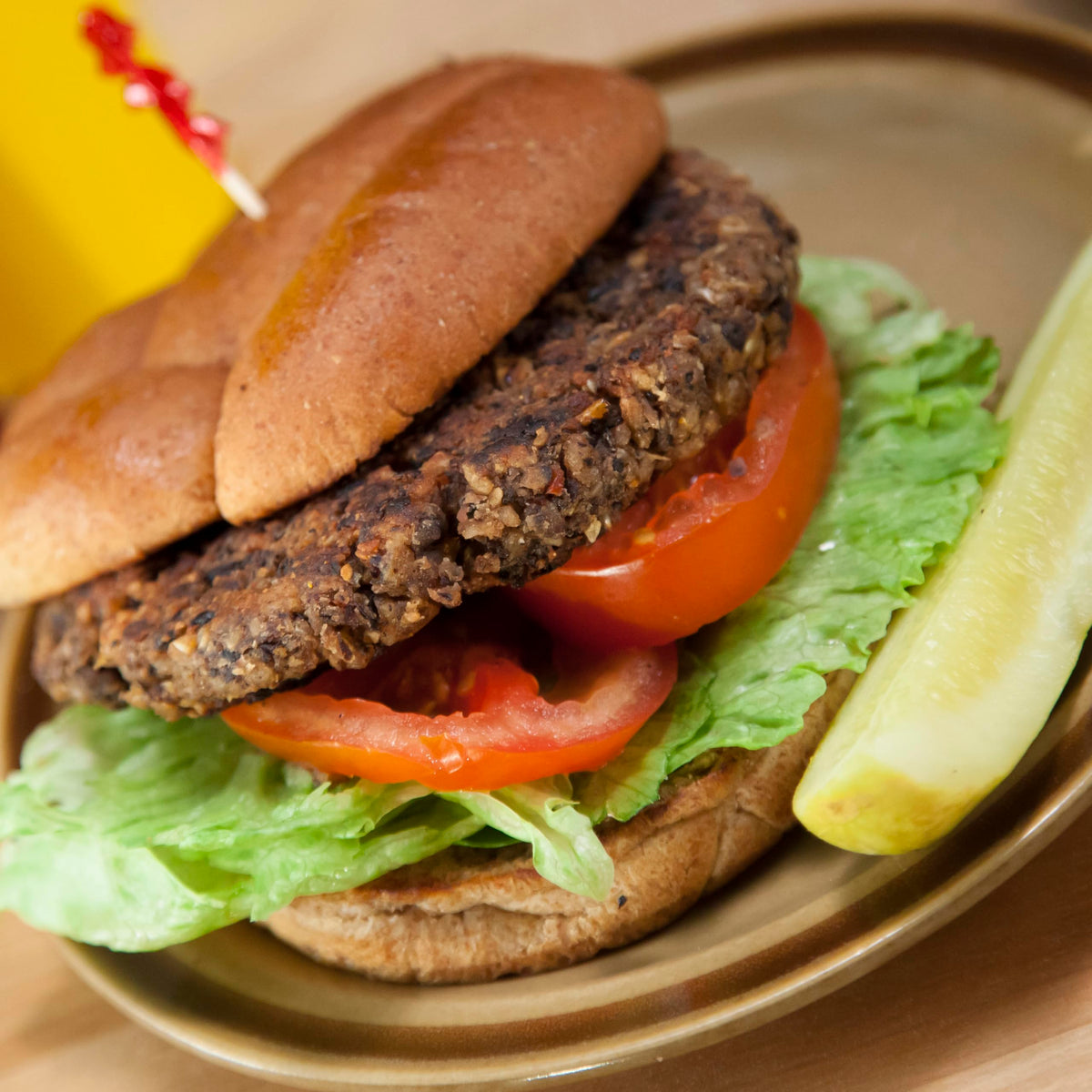 Augason Farms cooked burger mix in bowl ready to serve
