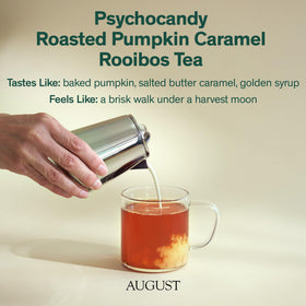August Uncommon Psychocandy Madagascar vanilla flakes add smooth depth to each cup