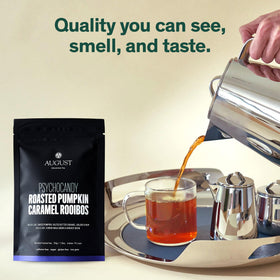 August Uncommon Psychocandy resealable pouch helps keep flavor fresh between brews