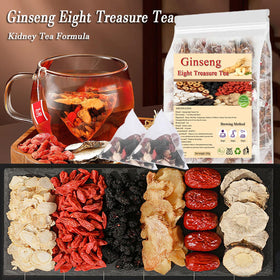 Aultink Ginseng Eight Treasure Tea bags ready for infusion