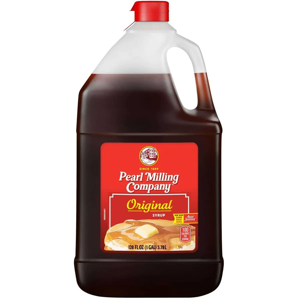 Aunt Jemima Original Pancake Syrup bottle front view, ideal for pancakes