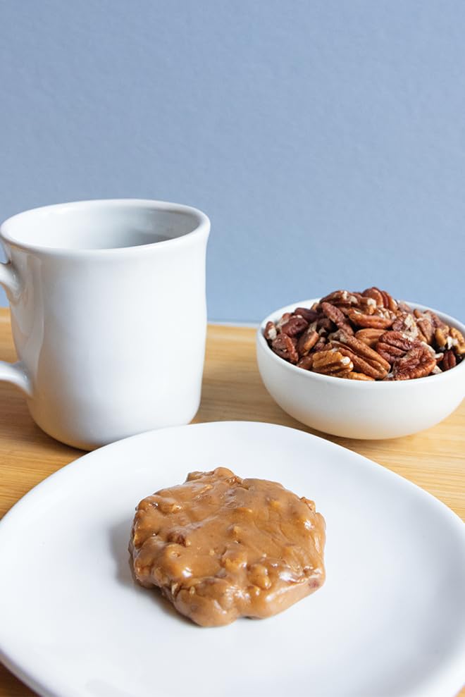 Handmade artisanal pralines by Aunt Sally's skilled chefs.