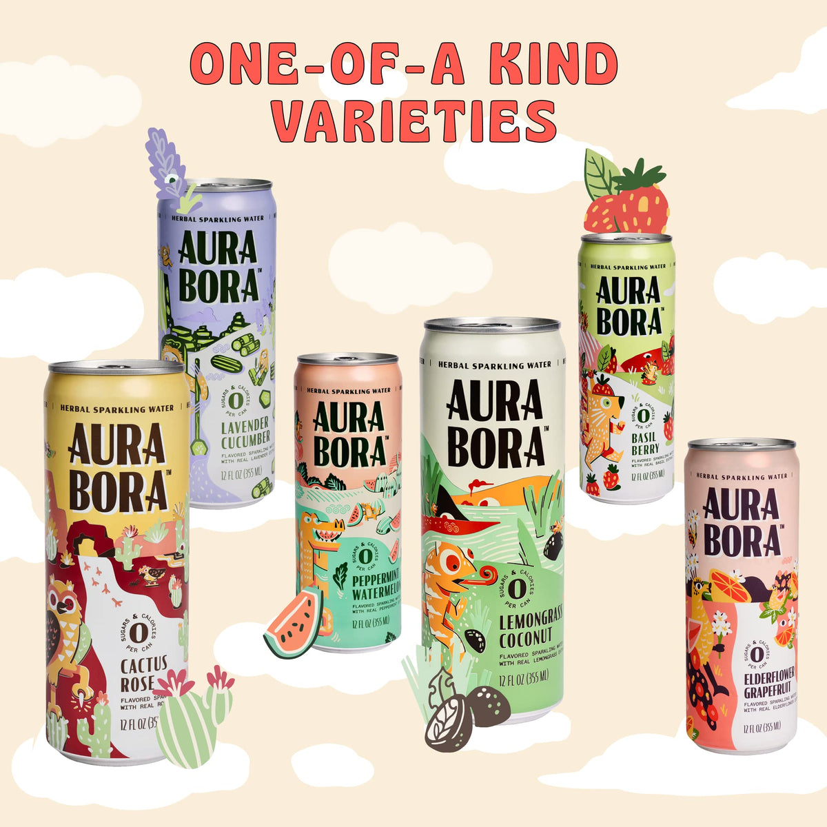 Aura Bora Grapefruit Elderflower glass serve—aromatic aroma and bubbly finish ready for sipping.